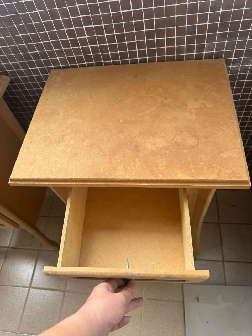 mesa de cabeceira madeira - Foto 4