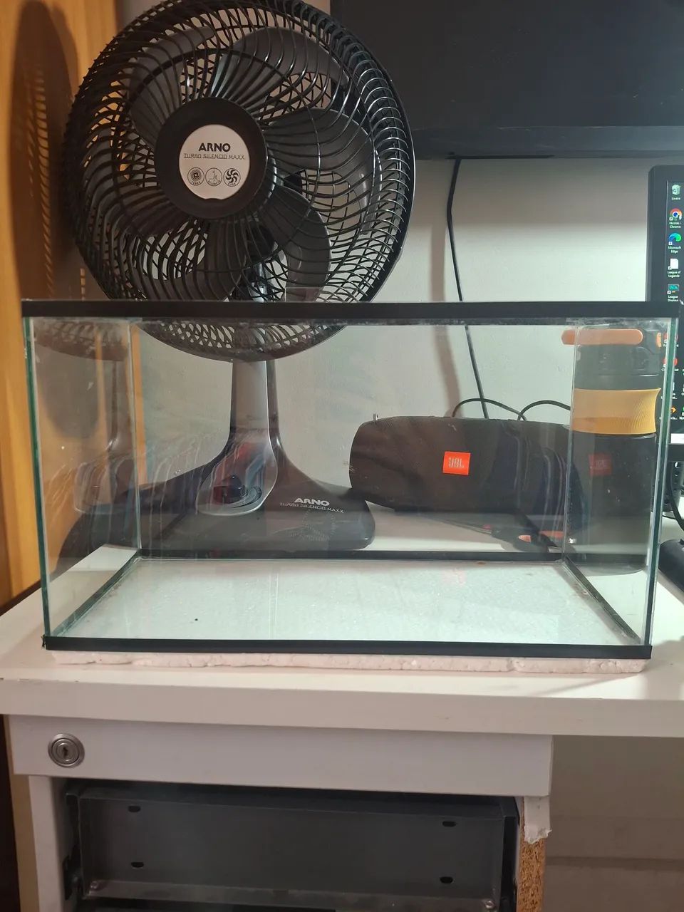 Aquário 10L completo<br>