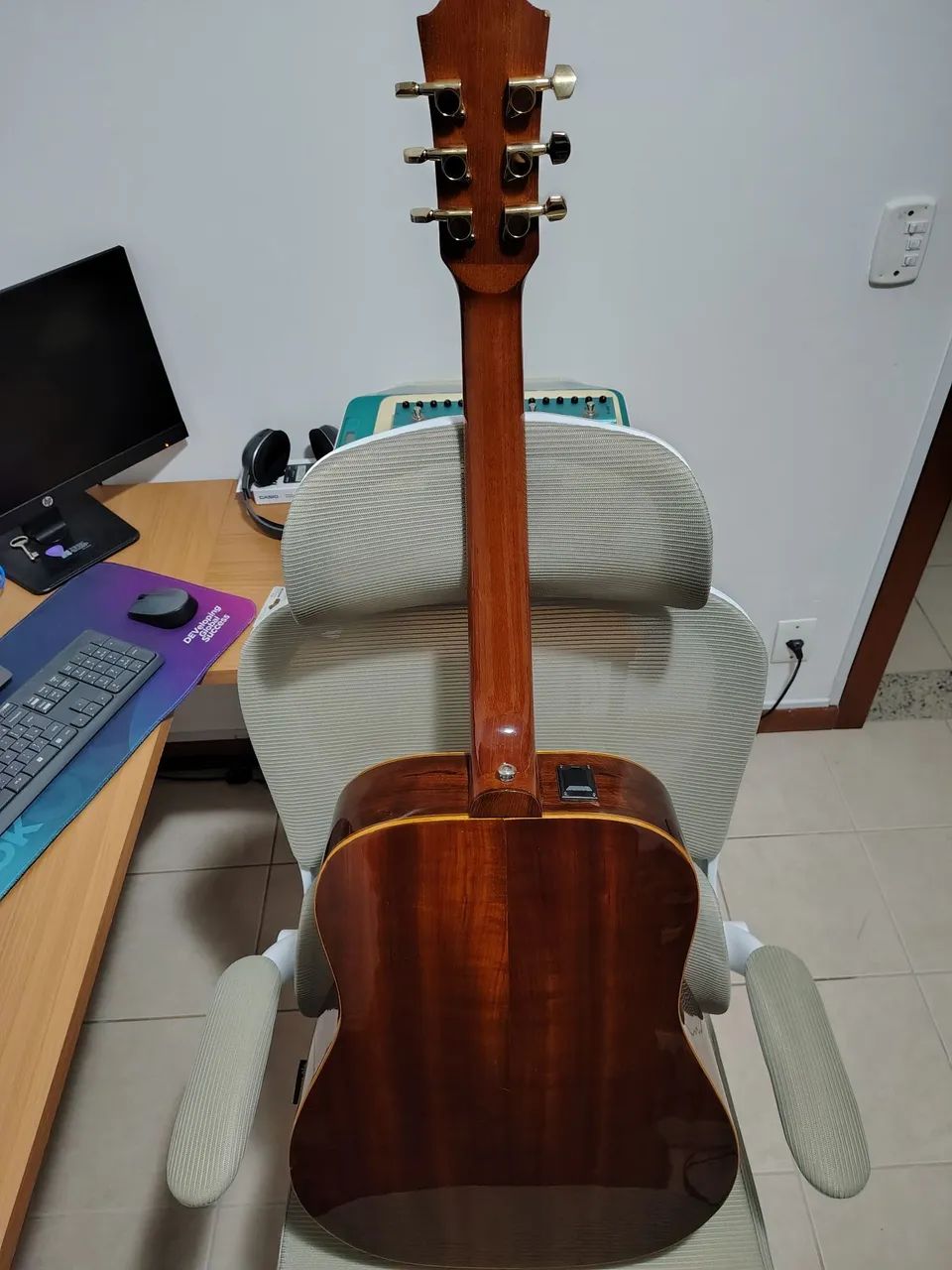Violão Rozini Folk elétrico. - Foto 2