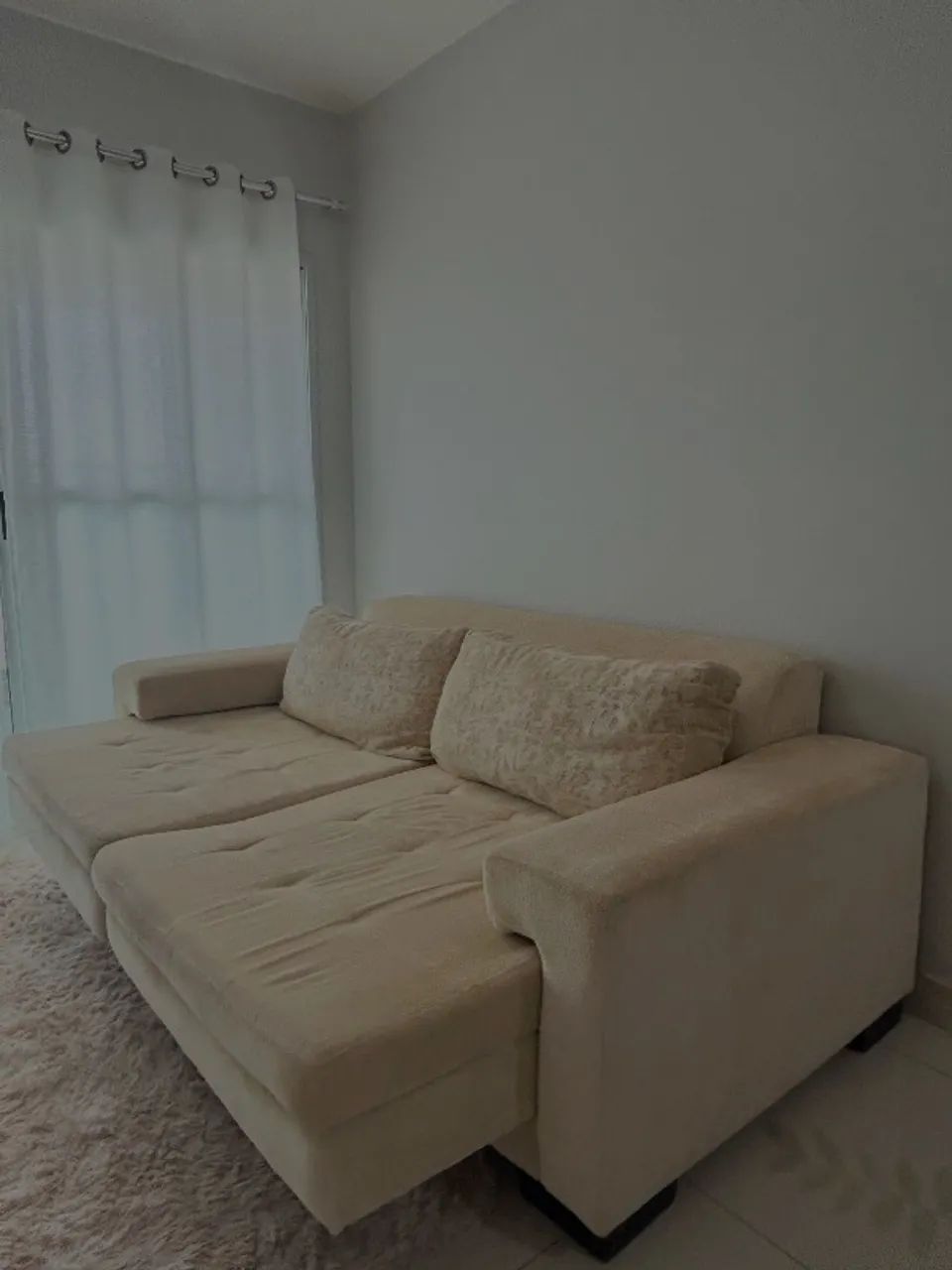 Sofá retratil 3 lugares 