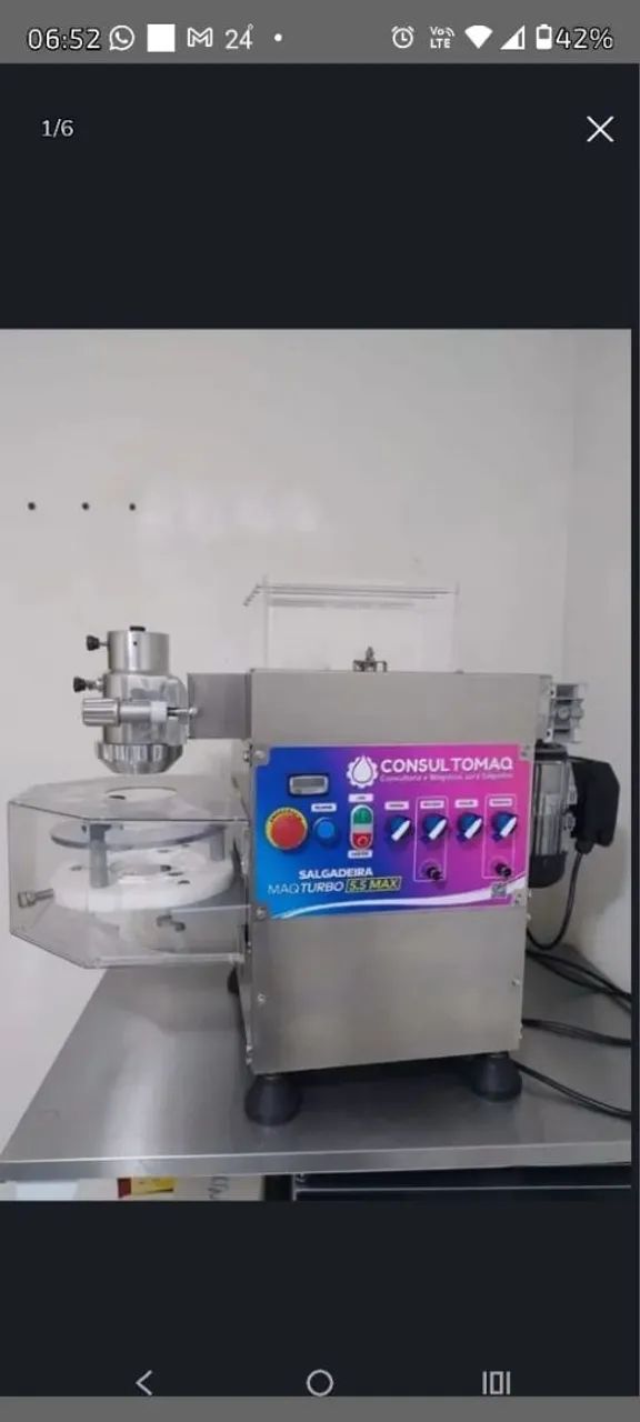Vendo máquina de salgados profissional  - Foto 2