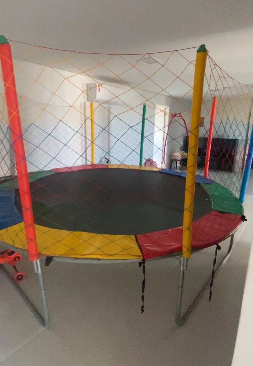 Vendo cama elástica (bem conservada de uso pessoal - Foto 3