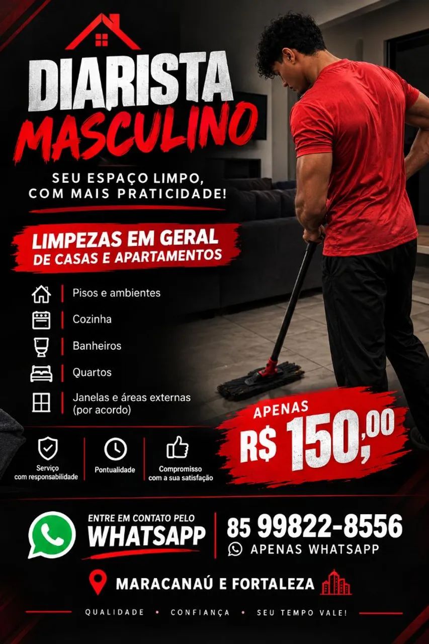 Serviços de limpeza!!