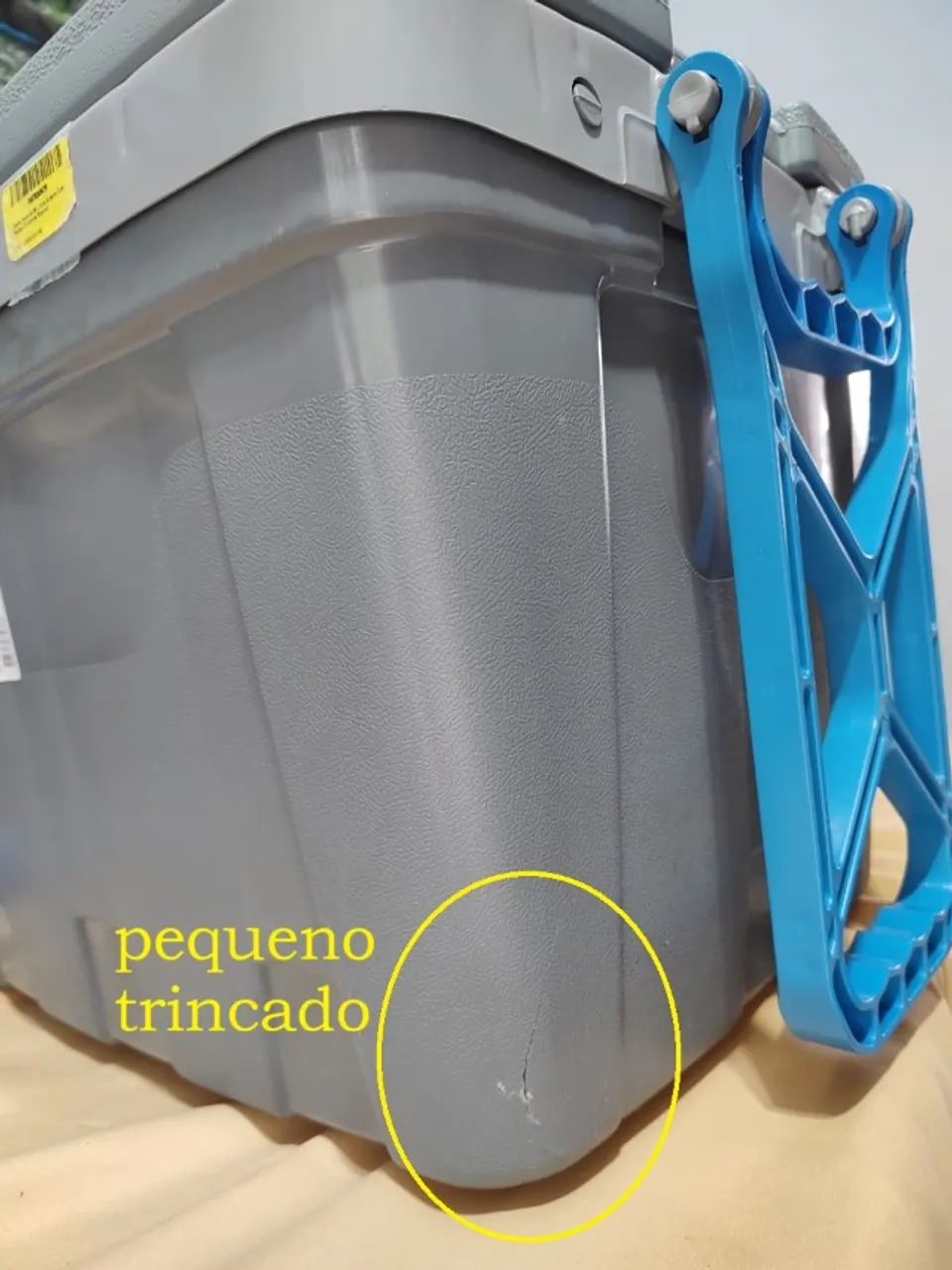 Caixa Térmica 54 Litros Grande Com Rodas Divisórias Removiveis Antares - Foto 2