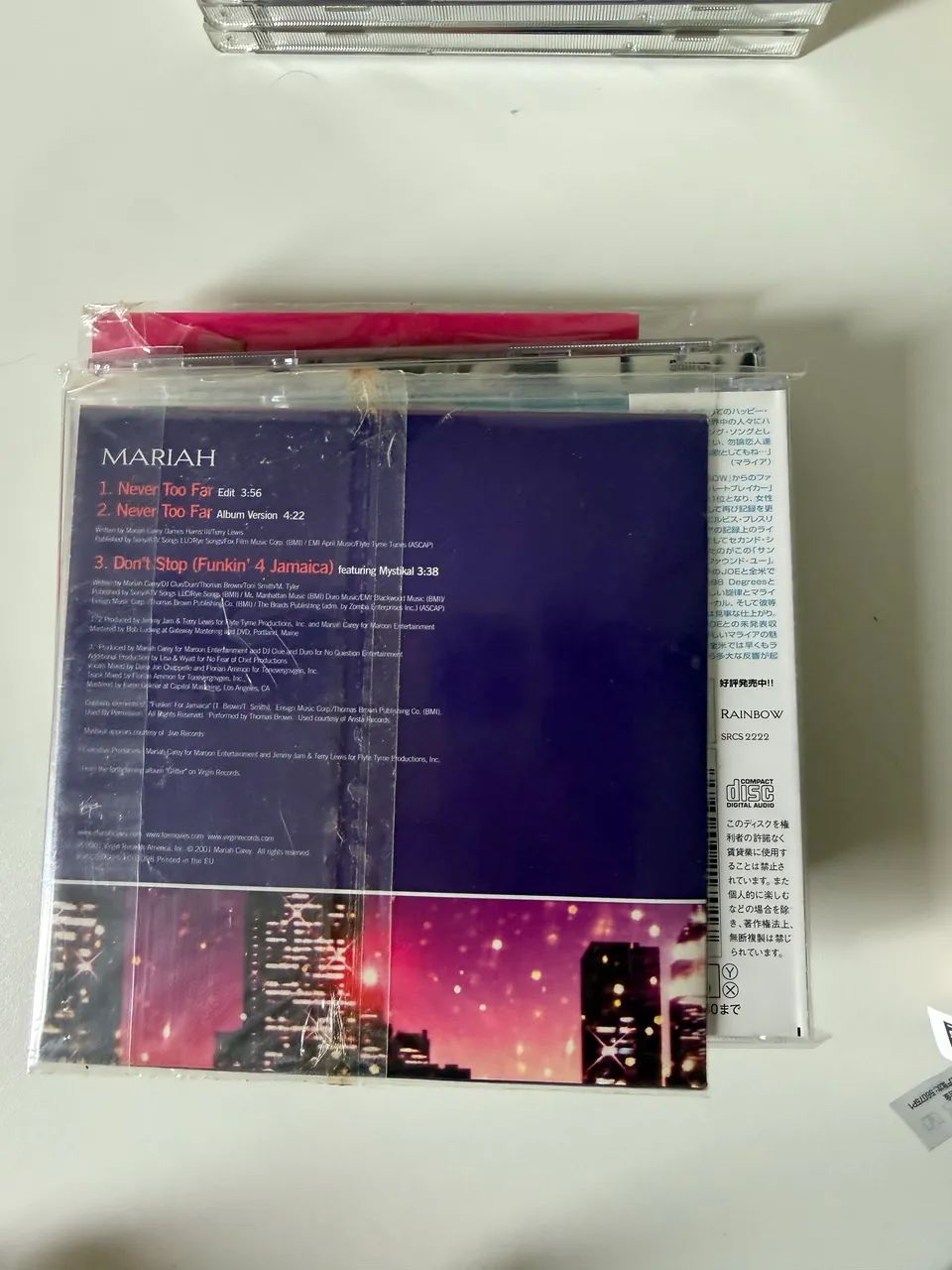 CD Mariah Carey - Never Too Far / Don?t Stop - Foto 2