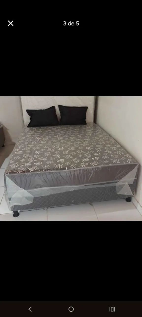 Cama casal box nova direto de fabrica  - Foto 2