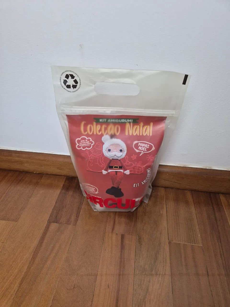 Kit Amigurumi Papai Noel Circulo