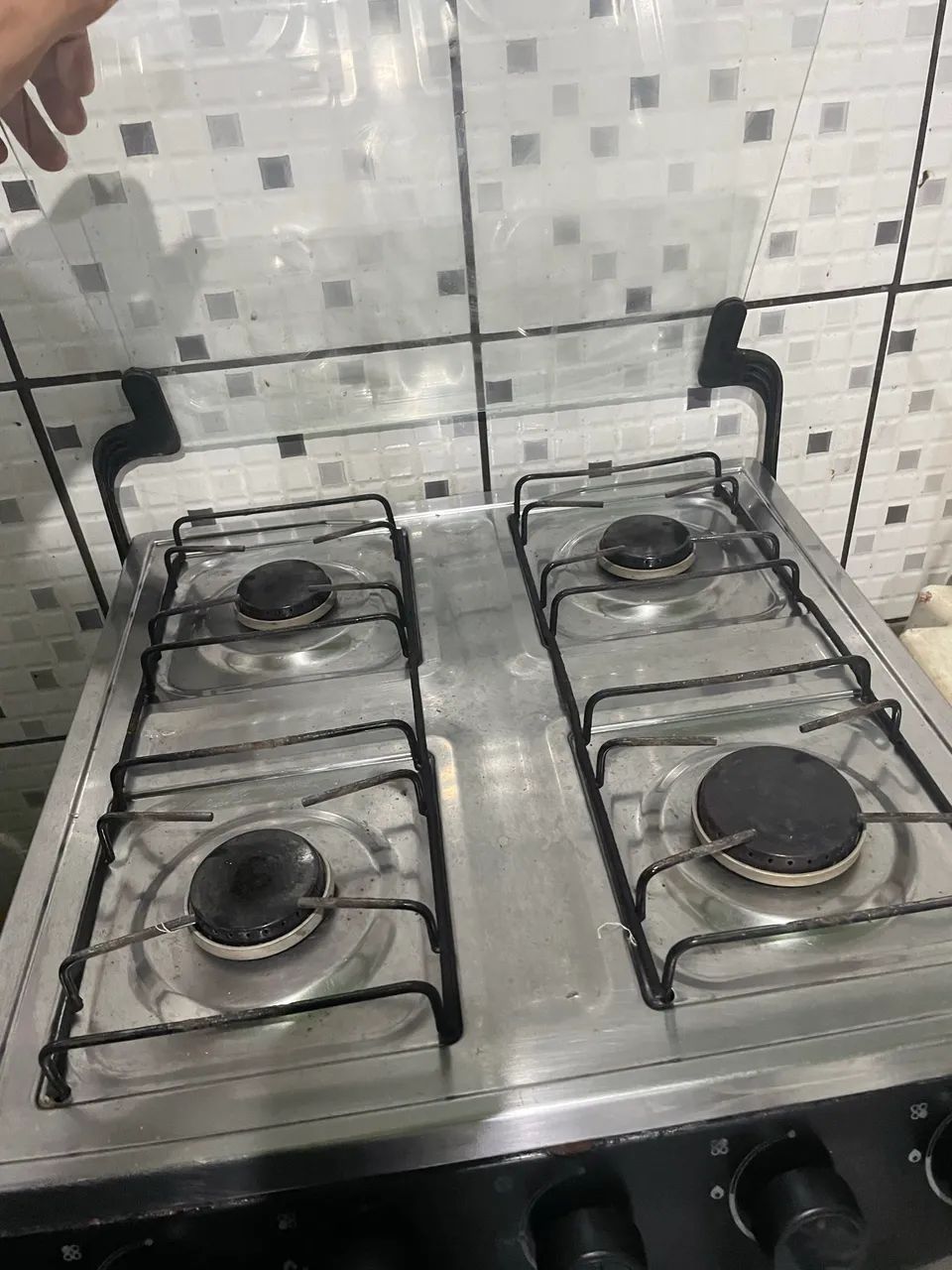 Fogão 4 bocas Müller, retirada funcionando todas as bocas e forno  - Foto 2