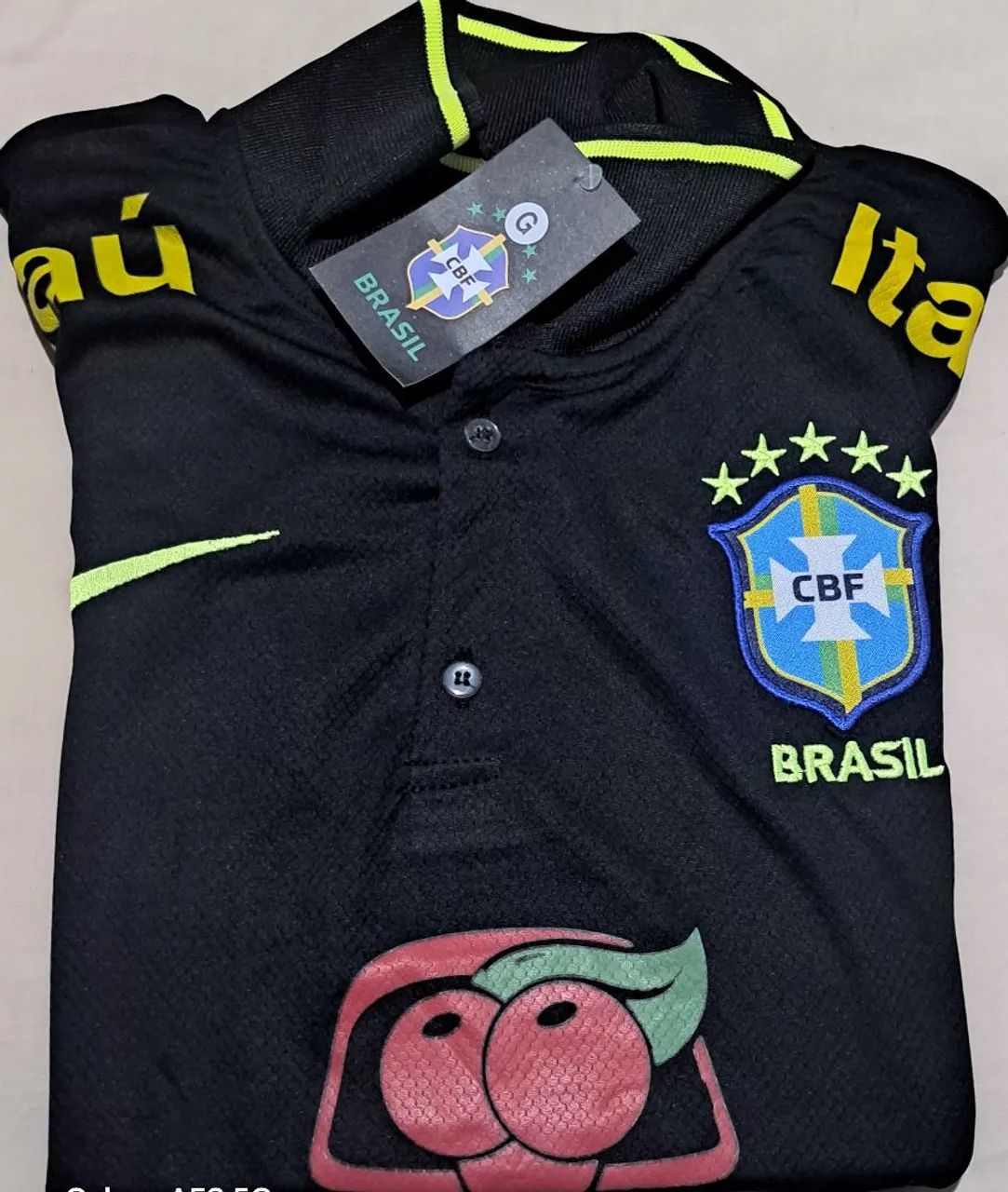 Camisa Polo Retro Seleção Brasileira  - Foto 2