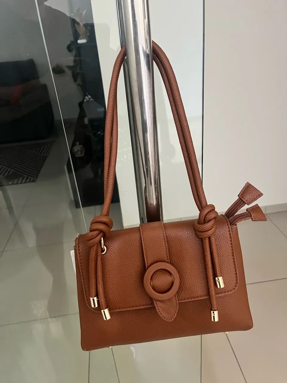Bolsa nova couro sintético  - Foto 2