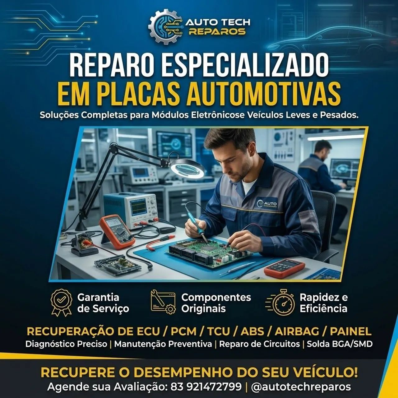 Reparo de Módulos automotivos 