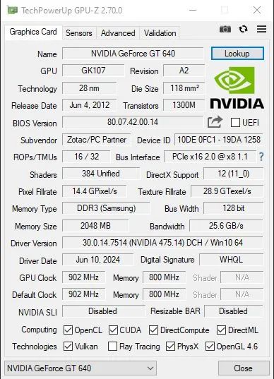 Placa de vídeo GT 640 Zotac - Foto 4