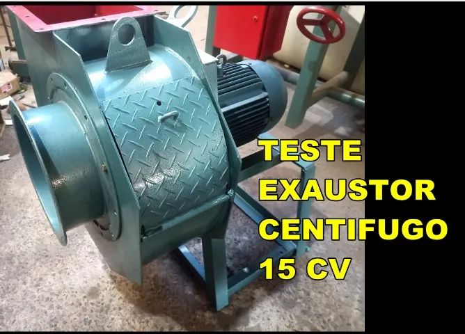 Exaustor Centrifugo Industrial 15 cv