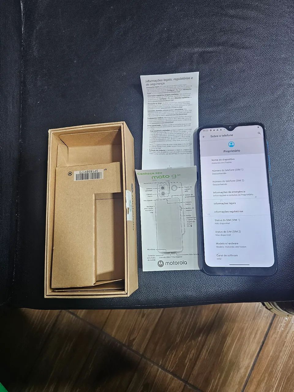 Motorola one fusion 128 GB