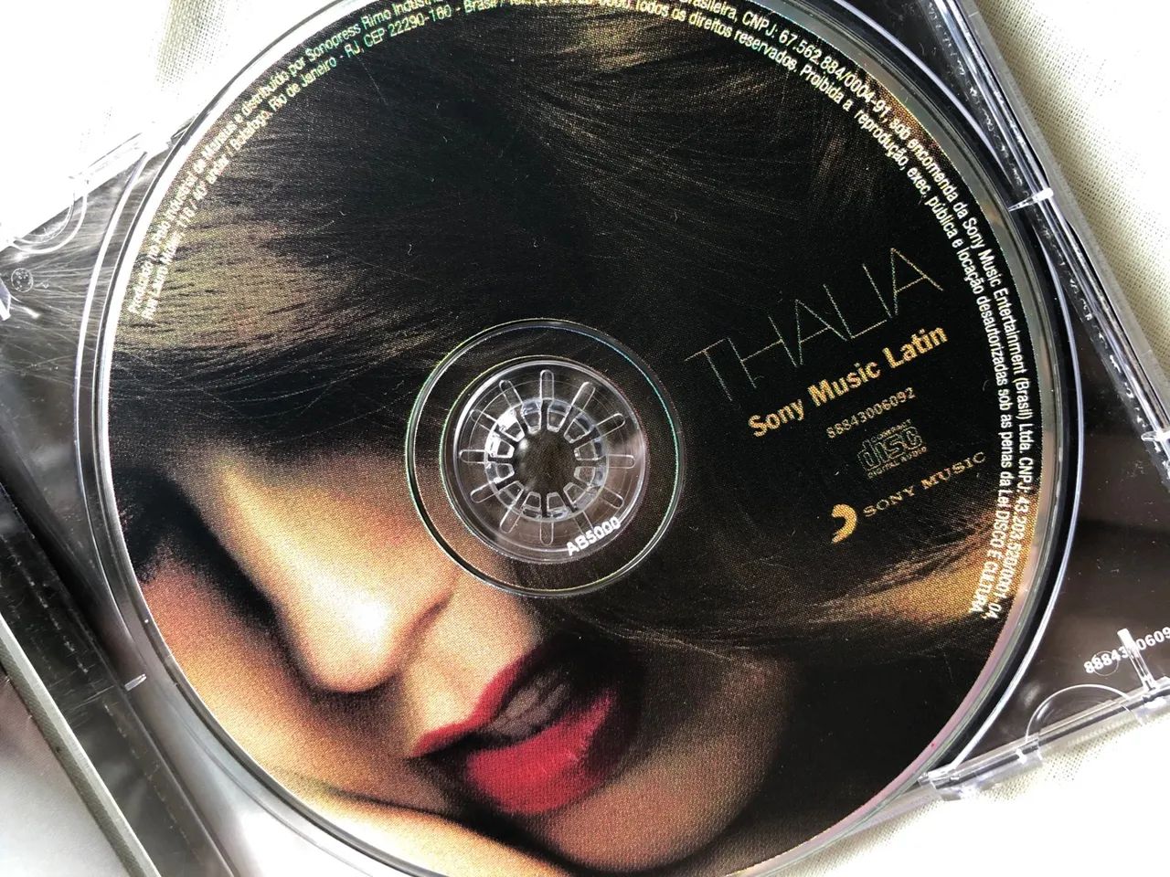 CD Thalia Coletânea Brasil - Foto 4