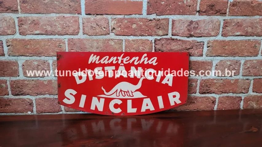 Placa Antiga Sinclair