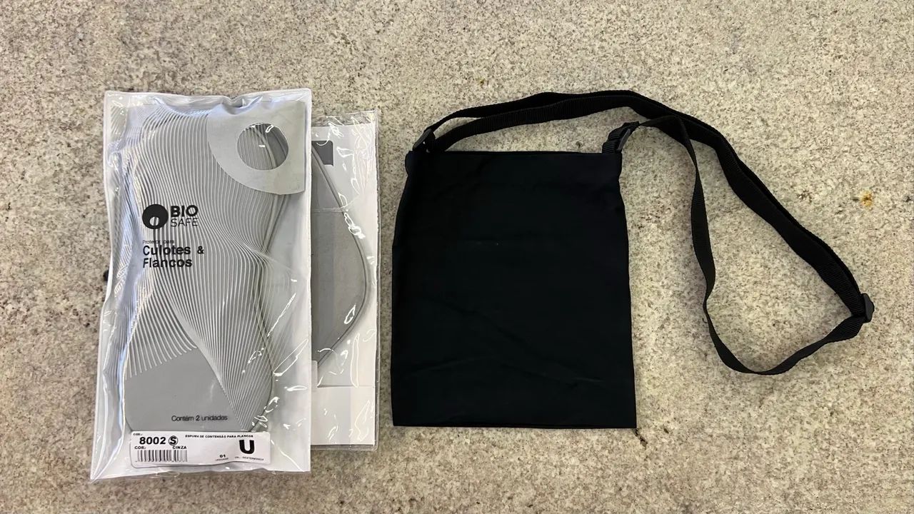     KIT PÓS OPERATÓRIO COMPLETO PLACAS ÓRTESE UMBILICAL E BOLSINHA PARA DRENO 