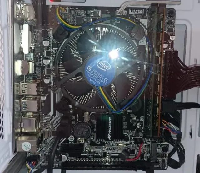 Computador Home Office I3 2100 com 8 gb e SSD - Foto 2