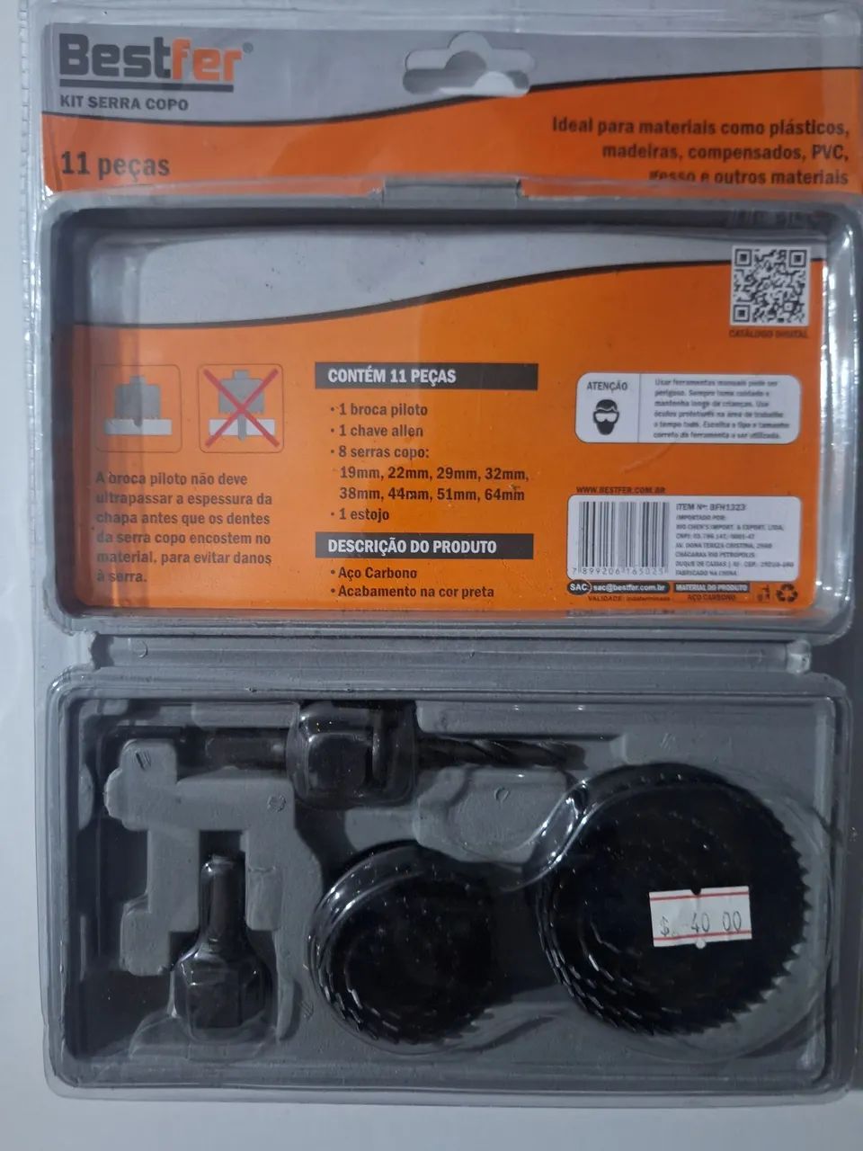 Kit serra copo 