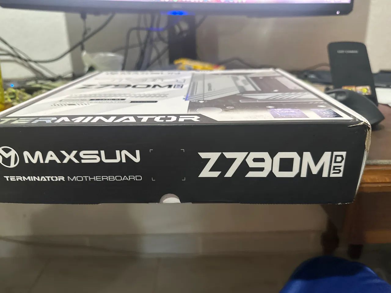 Caixa placa mãe maxsun z-790m-d5 - Foto 3