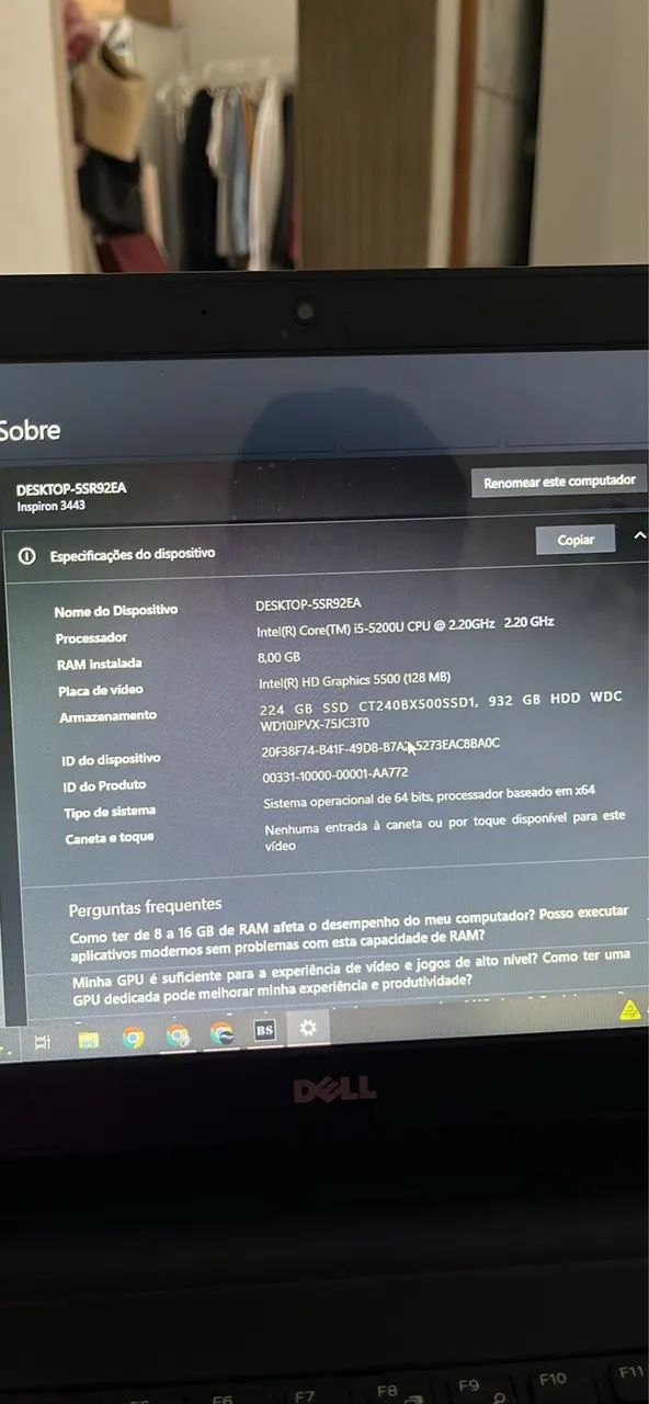 NOTEBOOK DELL 2015  - Foto 4
