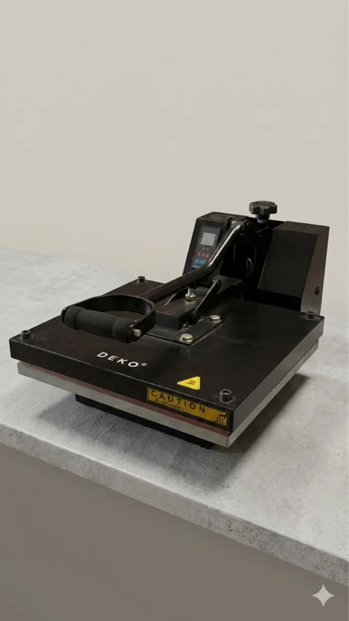  Prensa Térmica de Sublimação DEKO 38x38cm - OPORTUNIDADE - Foto 2