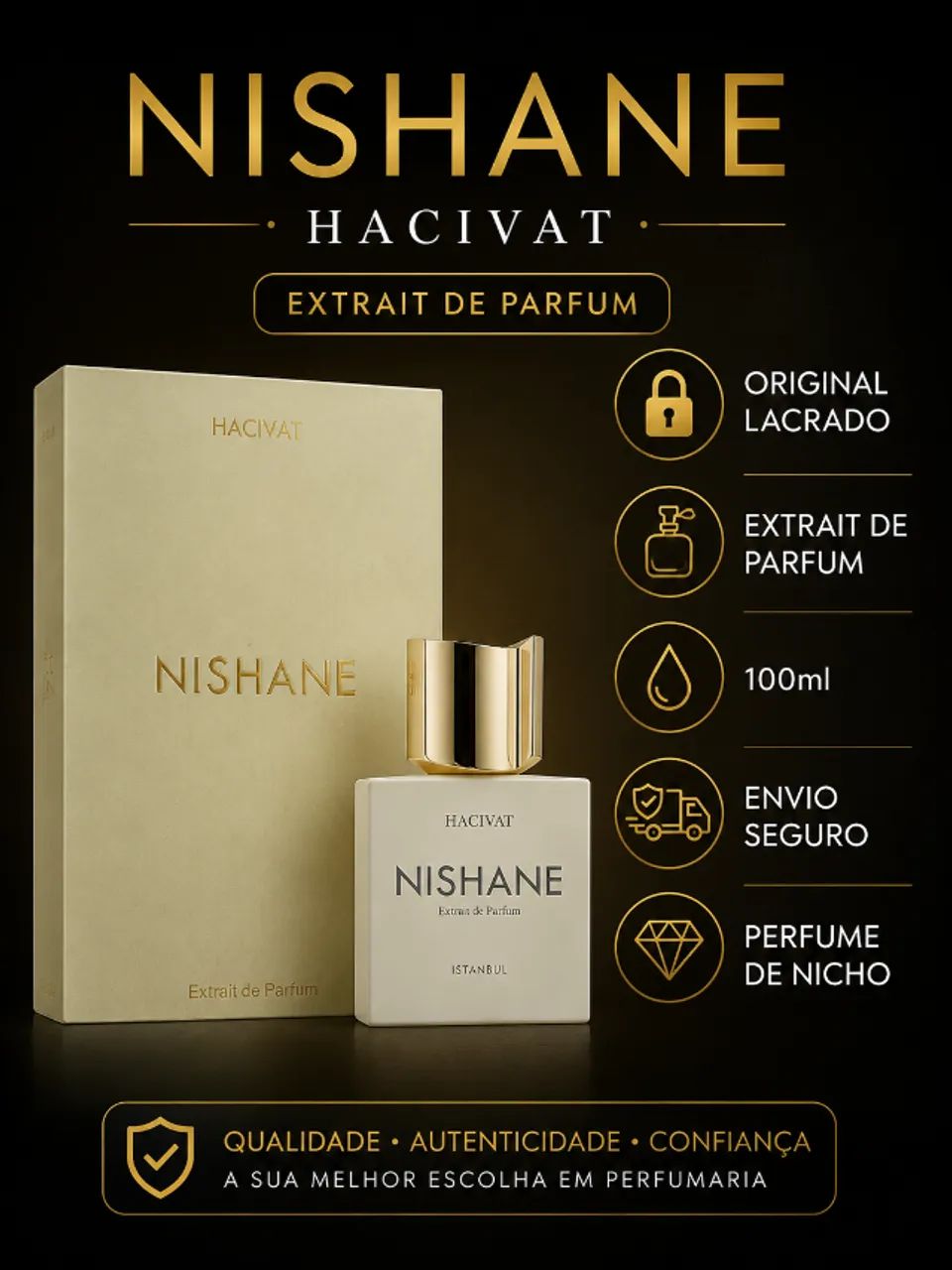 NISHANE HACIVAT 100ML - ORIGINAL LACRADO