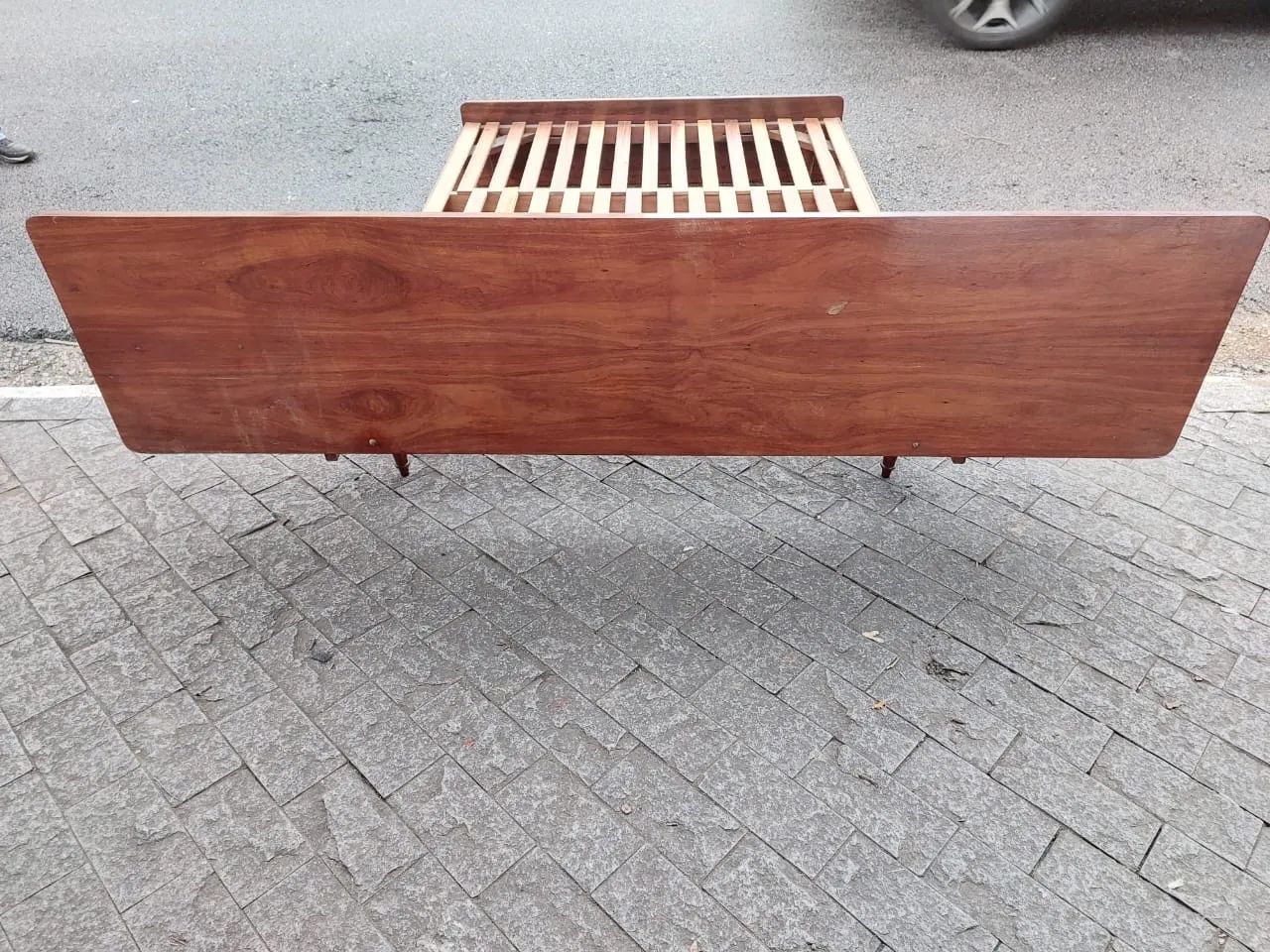 Cama de casal em jacarandá da Bahia  - Foto 4
