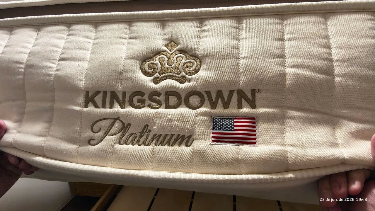 Colchão Kingsdown Platinum tamanho queen