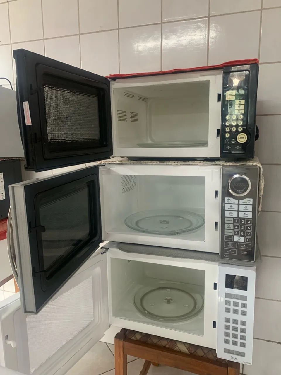 microondas com 30 dias de garantia!! - Foto 3