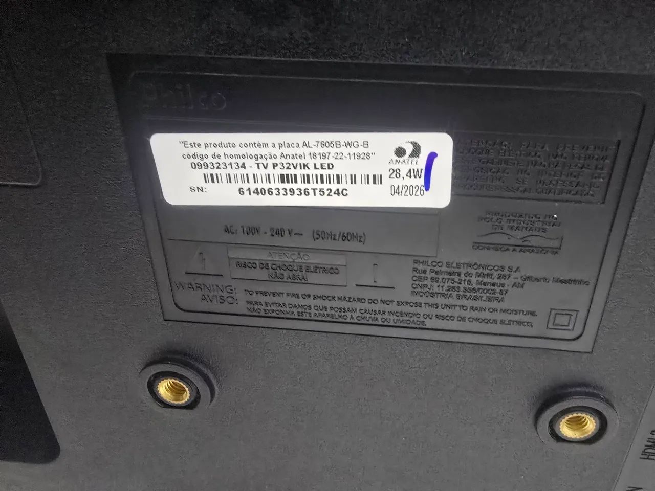 Vendo TV philco roku smart 32 polegadas zerada  - Foto 4