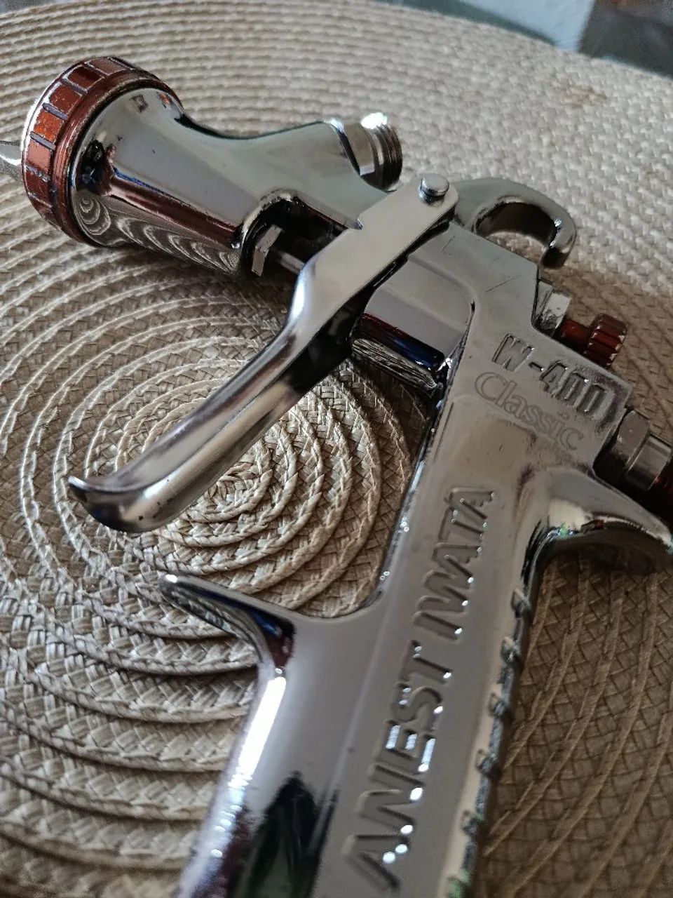 Pistola Anest Iwata W-400 Bellaria 1.4 BA4-2 - Ótimo Estado - Foto 2