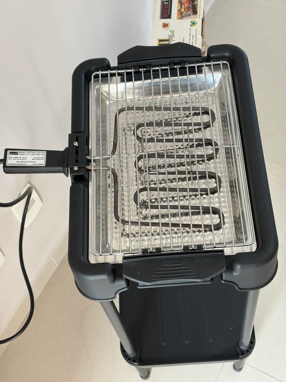 Grill Elétrico Anurb Gold Grill Light Plus - ZERO (Na Caixa) - Foto 3