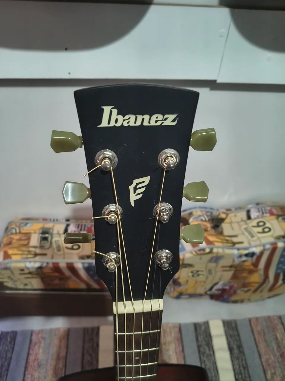 Violão elétrico Ibanez PJ50E-OAH Jumbo  - Foto 5