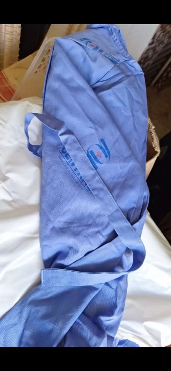 ROUPA CIRURGIA MANGA COMPRIDA LAVAVEL 100%ALGODÃO - Foto 2