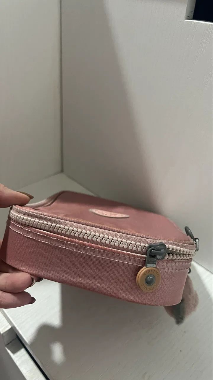 Estojo kipling rosa- usado - Foto 3