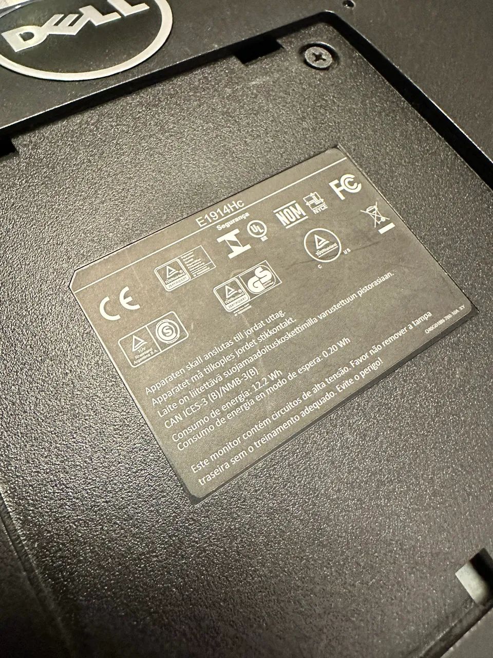Monitor Dell E1914c - Foto 3