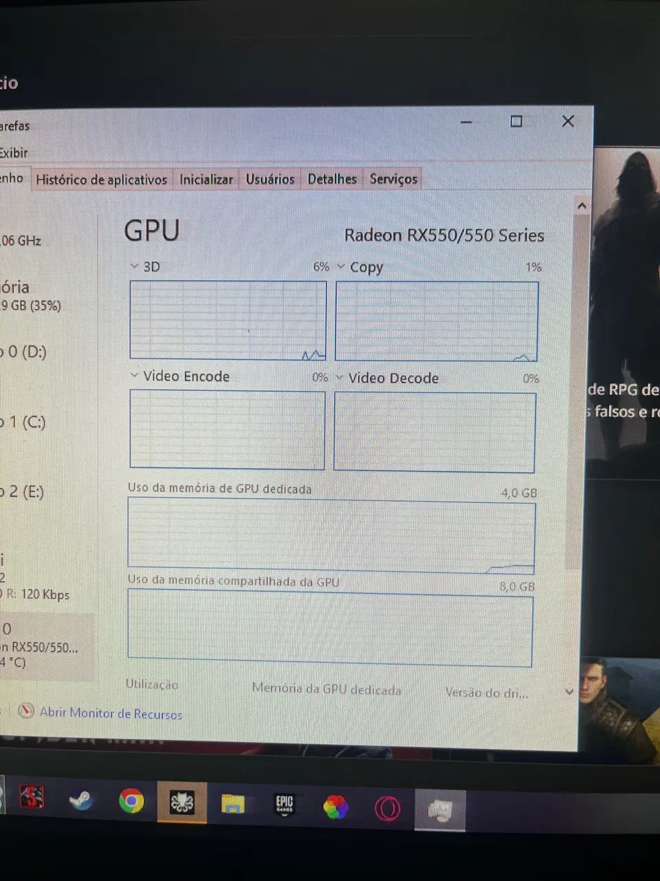 Rx 550 4gb - Foto 3