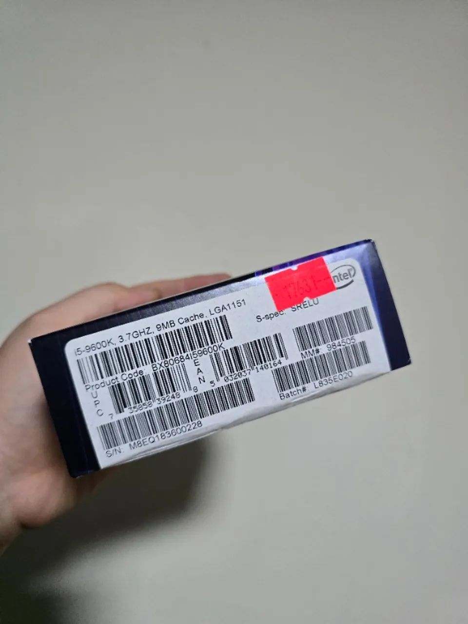 Processador I5 9600K  - Foto 3