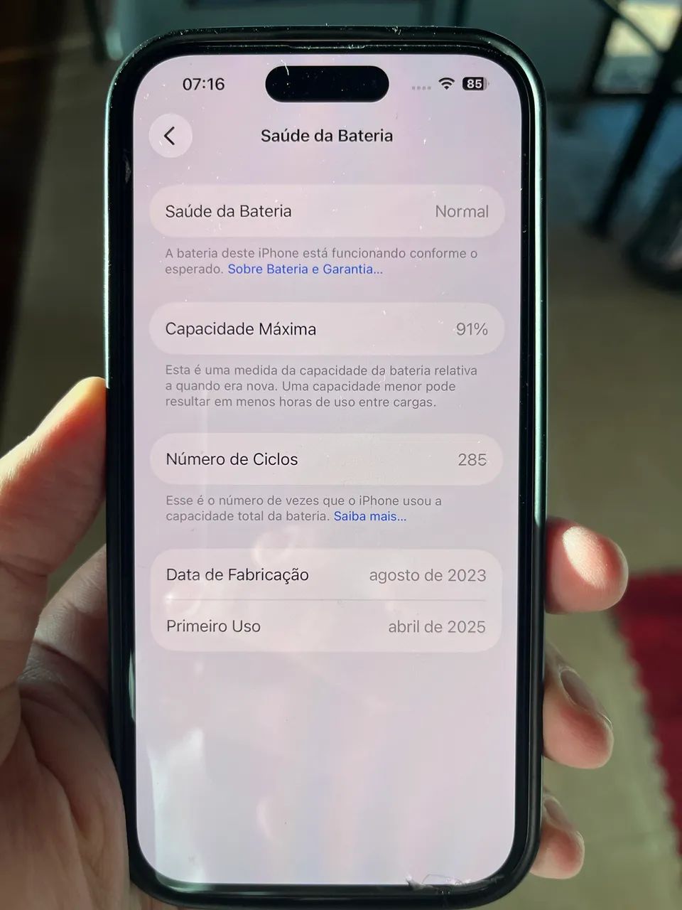 iPhone 15 128gb dualsim Rosa - Foto 5