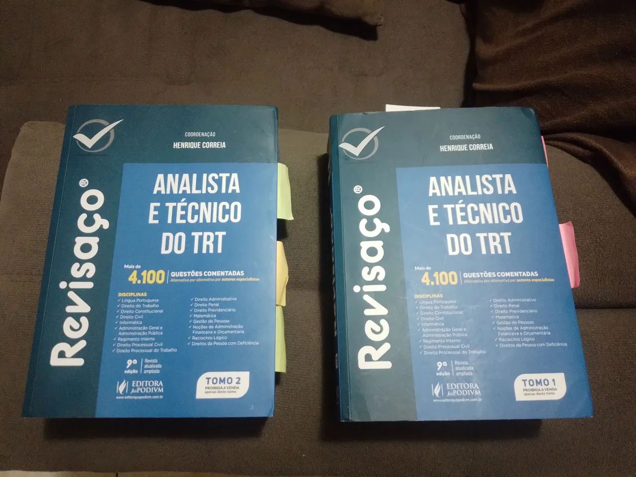 Revisaço Analista e Técnico do TRT 2026