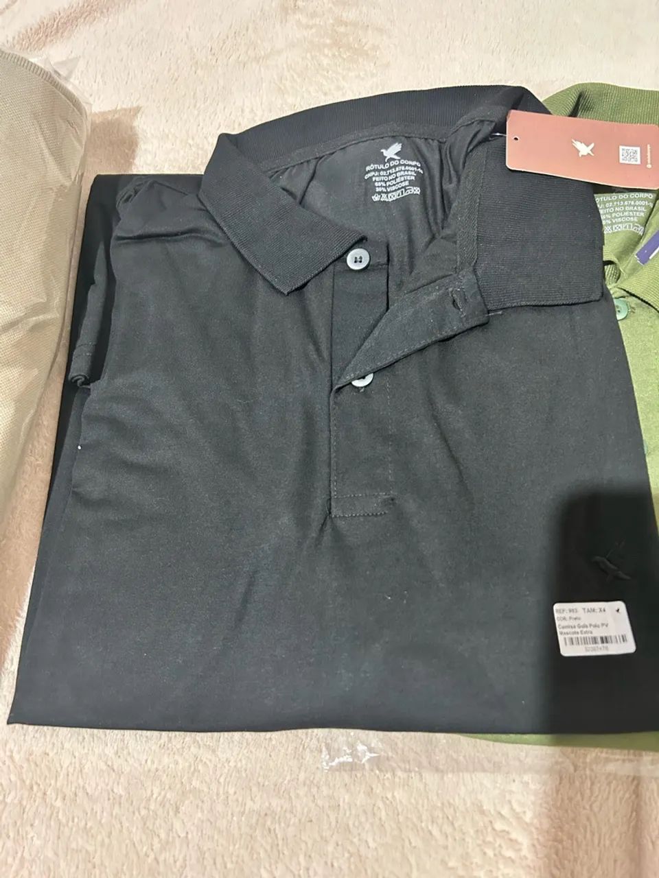 Blusa gola polo G4 texturizada - Foto 2