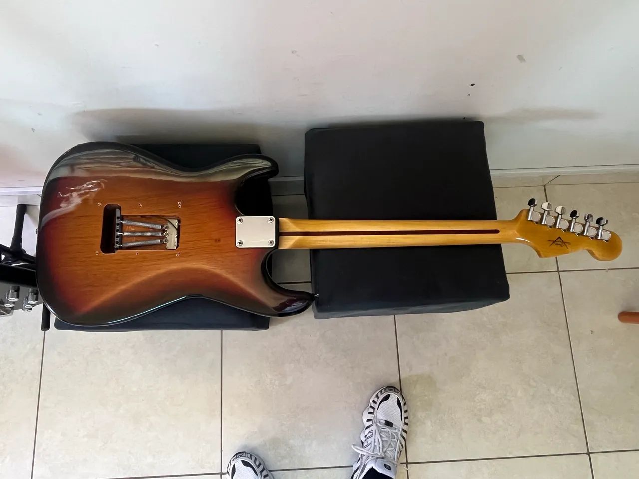 Guitarra Fender Luthier (troco) - Foto 4