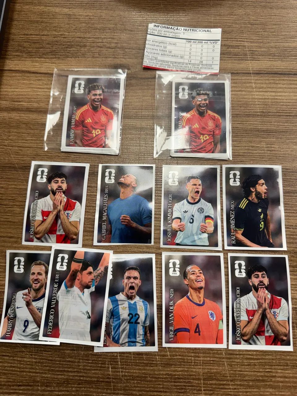 Kit figurinhas Coca-Cola 2026