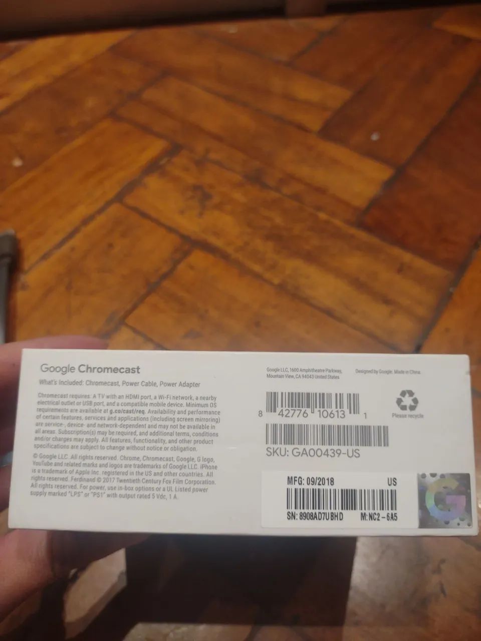 Chromecast 2 geração  - Foto 3