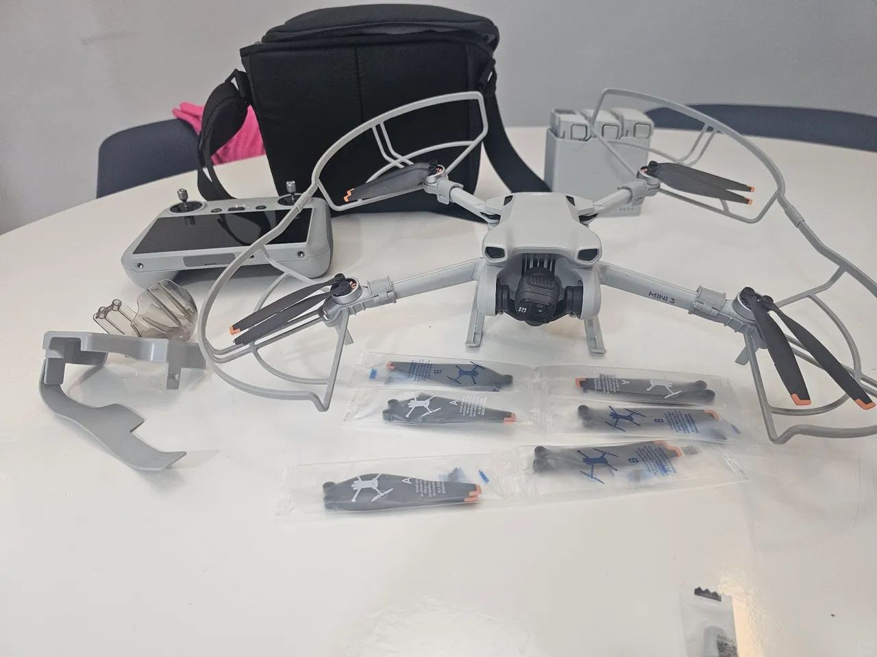Mini 3 dji completo, tela, protetores. O melhor da plataforma  - Foto 3