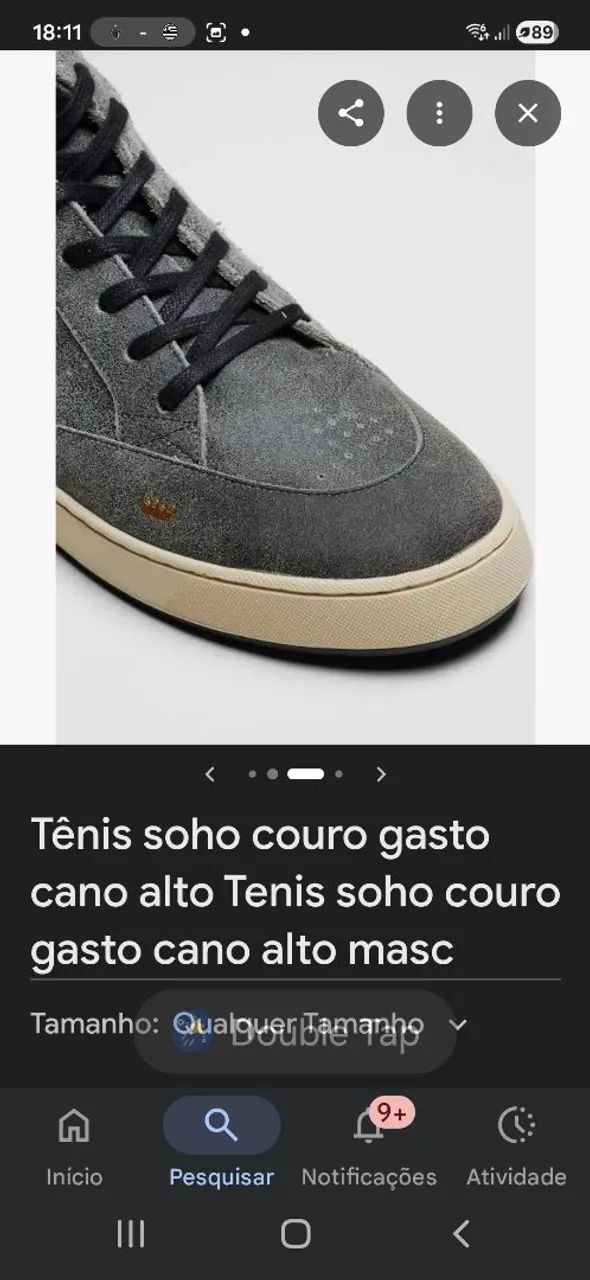 Tênis osklen cano médio  - Foto 5