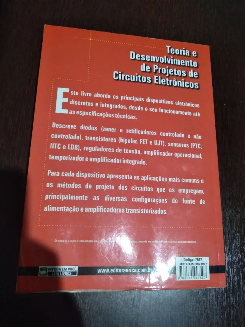 Teoria e Desenvolvimento de Projetos de Circuitos Eletrônicos - Foto 2