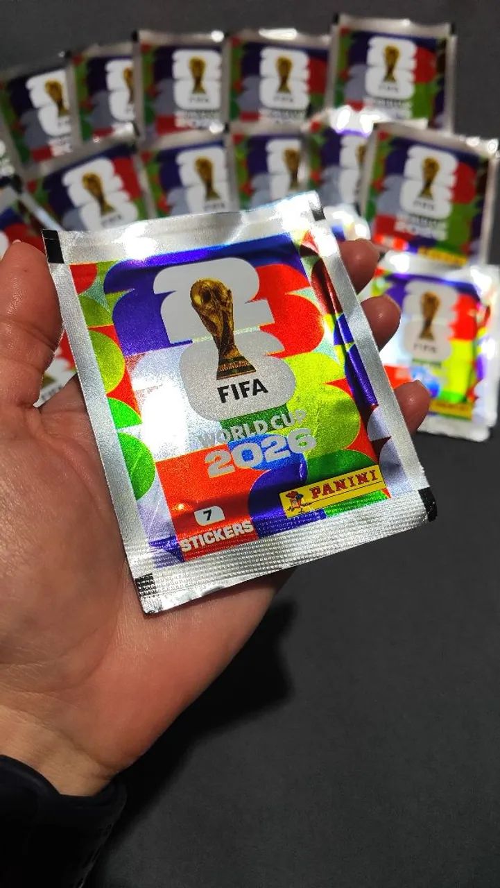 Envelope lacrado versão Européia 