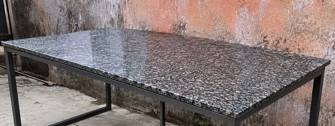 MESA / TAMPO DE GRANITO INDUSTRIAL  - Foto 3